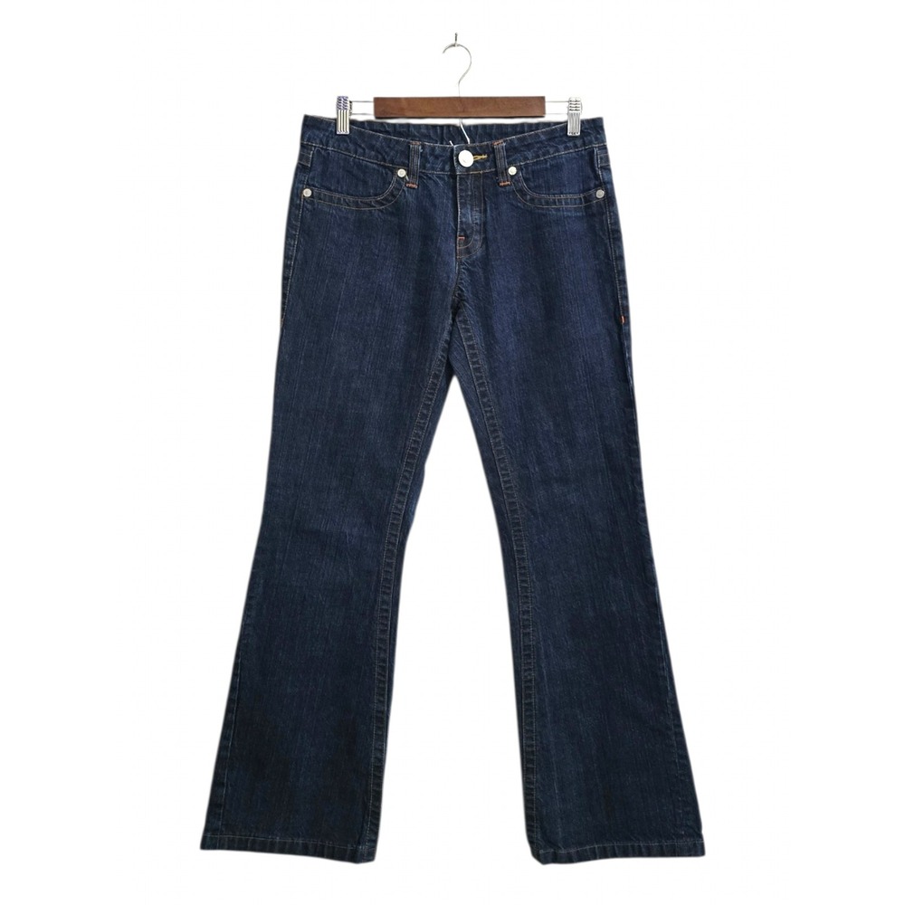 BCBGMaxAzria Vintage Y2K Sophie Twisted Flare Jeans Sz 29